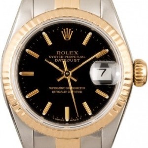 Rolex Datejust 69173 Black Index Dial Dial 828497