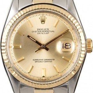 Rolex Datejust 1601 Two Tone American Oval Link 1601 817682