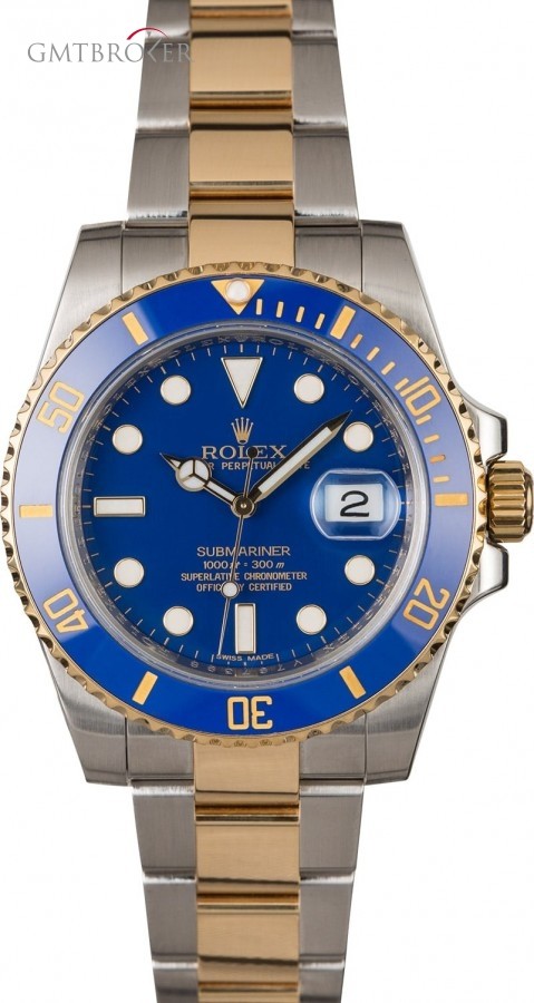 Rolex Mens  Submariner 116613 Blue Dial 116613LB 812741