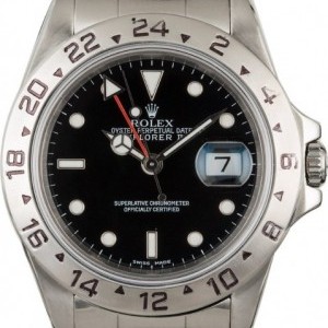 Rolex Used  Explorer 16570 Black Dial Dial 845149