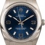 Rolex PreOwned  Oyster Perpetual 114200 Blue Dial