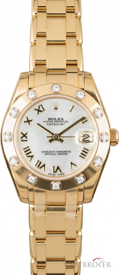 Rolex Pearlmaster 81318 Yellow Gold 81318 848420