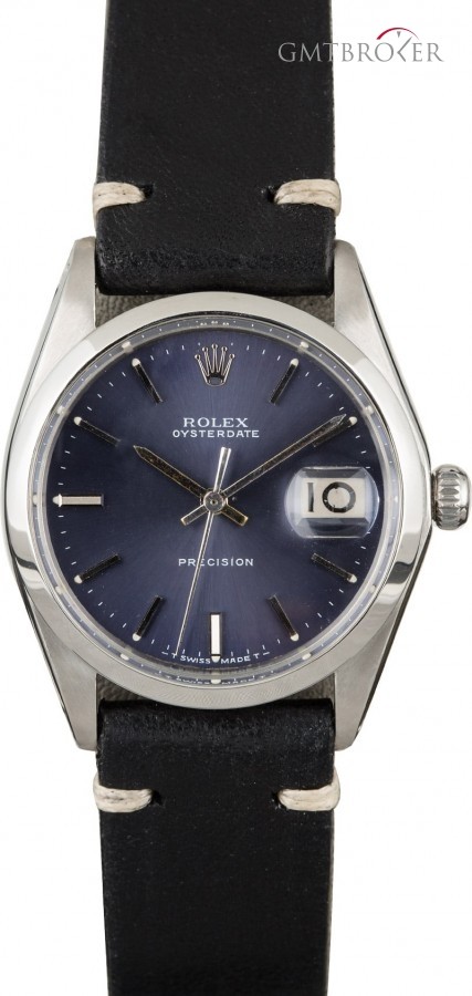 Rolex OysterDate 6694 Blue Index Dial Dial 842058