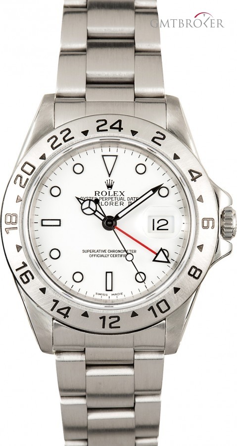 Rolex Explorer II 16570 White White 540345