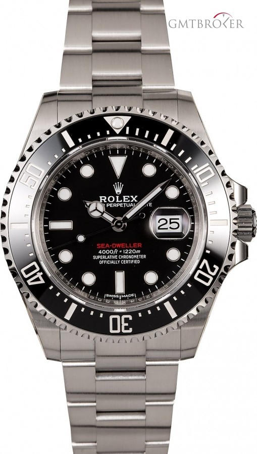 Rolex Red Lettering Sea-Dweller 126600 with Factory Stic 126600 823970
