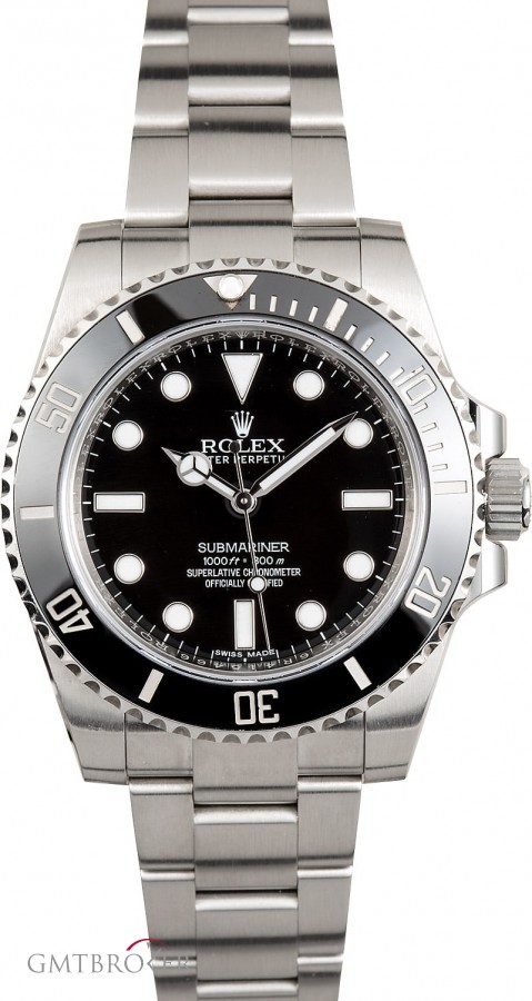 Rolex Used  No Date Submariner 114060 Black Dial 114060 852251