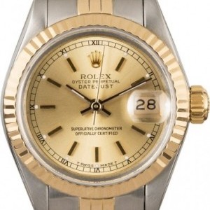 Rolex Datejust 69173 Champagne Dial Womens Watch Watch 783710