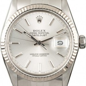 Rolex Used  Datejust 16014 Silver Index Dial 16014 836323