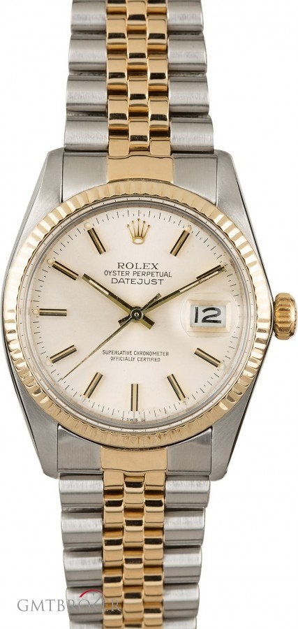 Rolex Used  Datejust 16013 Silver Dial Mens Watch 16013 839659