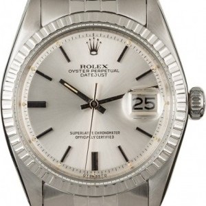 Rolex Datejust 1603 Silver Pie Pan Dial Dial 841056