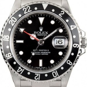 Rolex Certified Pre Owned  16710 GMT-Master II Black Dia 16710 855476
