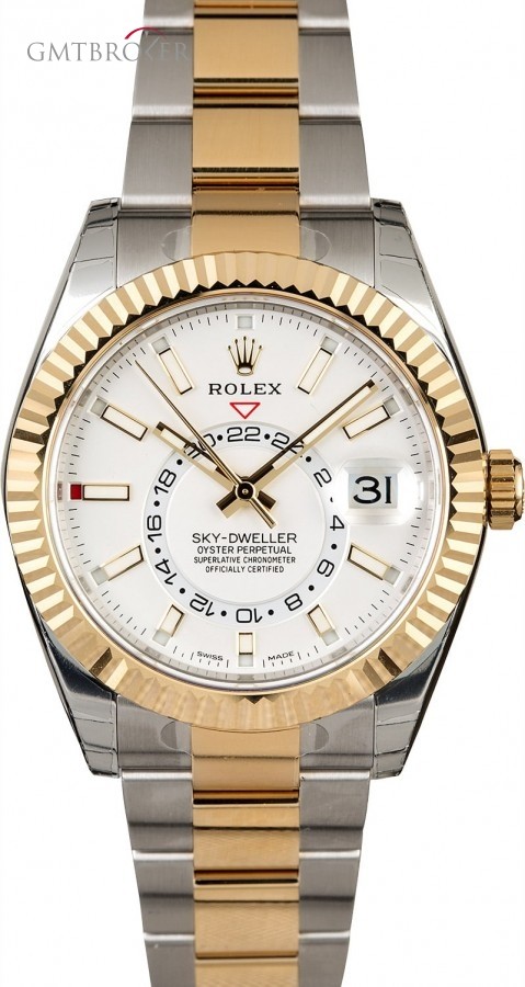 Rolex Used  Sky-Dweller 326933 Two Tone Oyster 326933 849389