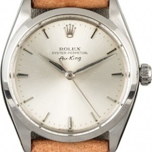 Rolex Certified Pre-Owned  Air-King 5500 Silver Dial Dial 831071