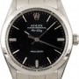 Rolex Used  Air-King 5500 Black Dial with Steel Oyster