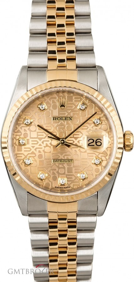Rolex Datejust 16233 Jubilee Diamond Dial Dial 837277