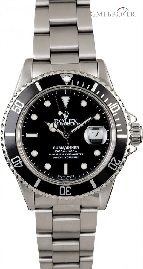 Rolex Submariner 16800 Mens Watch Watch 798747