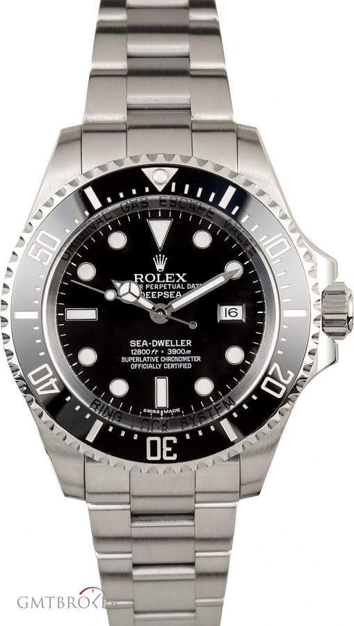 Rolex Used  Deepsea 116660 Ceramic Timing Bezel 116660BKSO 851936
