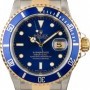 Rolex Used  Submariner 16613 Blue Bezel  Dial