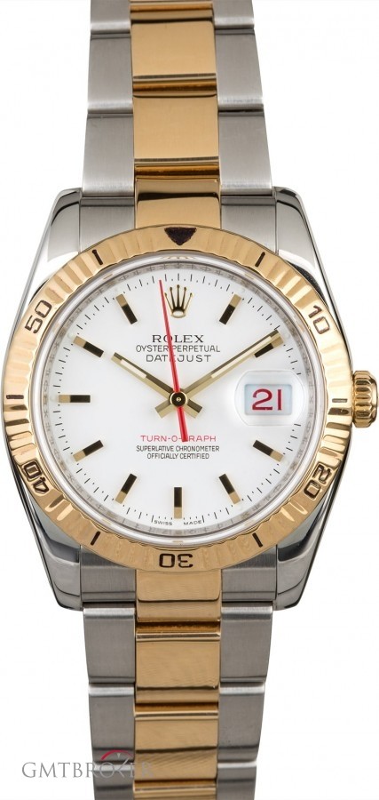 Rolex Datejust 116263 White Dial Thunderbird 116263 800094
