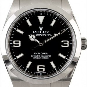 Rolex Used  Explorer 214270 Luminous Arabic Markers 214270 848816