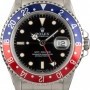 Rolex PreOwned  GMT-Master 16700 Pepsi Bezel Insert