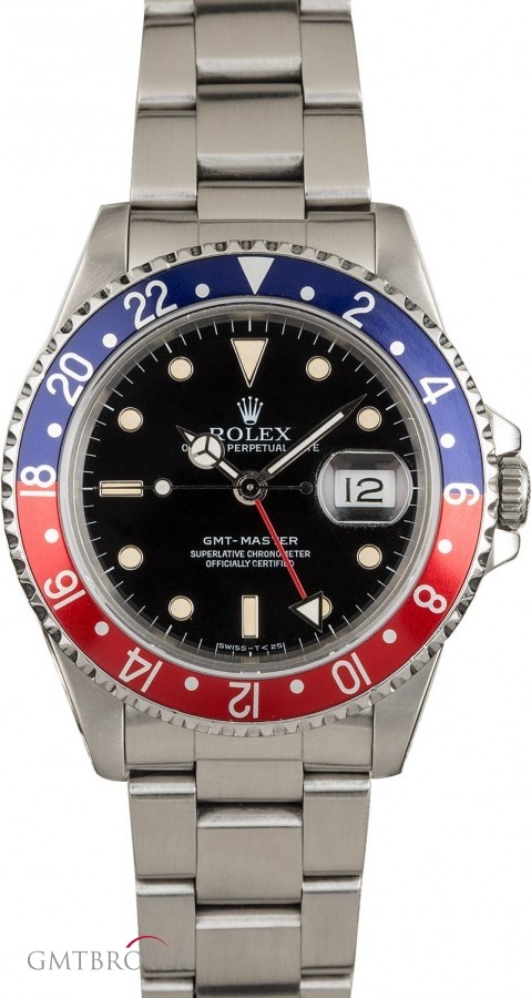 Rolex PreOwned  GMT-Master 16700 Pepsi Bezel Insert 16700 854207