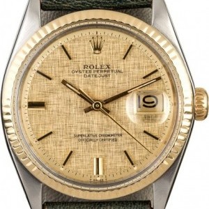 Rolex Datejust 1601 Linen Pie Pan Dial 1601 809294