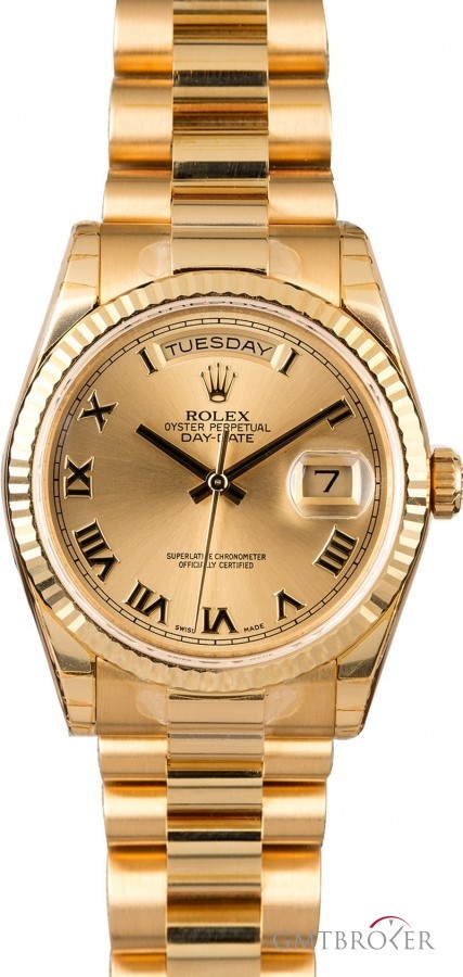 Rolex Unworn  President 118238 Roman Dial Dial 824888