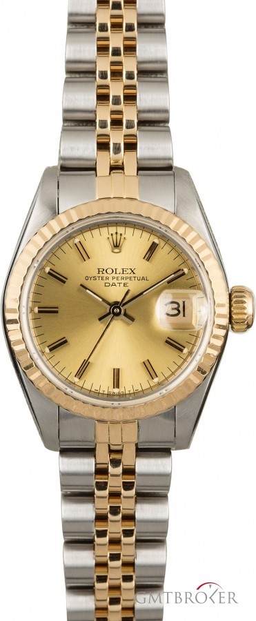Rolex Used  Datejust 69173 Champagne Dial Dial 838228