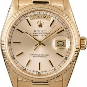Rolex Used  Day-Date 18038 Yellow Gold Watch 18038 840145
