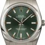 Rolex Oyster Perpetual Olive Green Dial