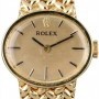 Rolex Cocktail 14K Yellow Gold Braided Bracelet