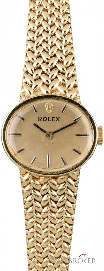 Rolex Cocktail 14K Yellow Gold Braided Bracelet Bracelet 820541