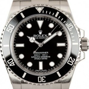 Rolex No Date Ceramic Submariner 114060 114060 738745