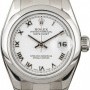 Rolex Pre-Owned  Ladies Datejust 179160 White Roman