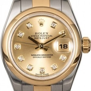 Rolex Womens  Datejust 179163 Diamond Dial Dial 758049