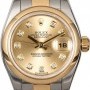 Rolex Womens  Datejust 179163 Diamond Dial