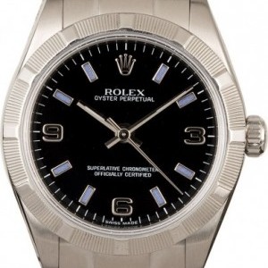Rolex Oyster Perpetual 177200 Black Dial 177200 828767