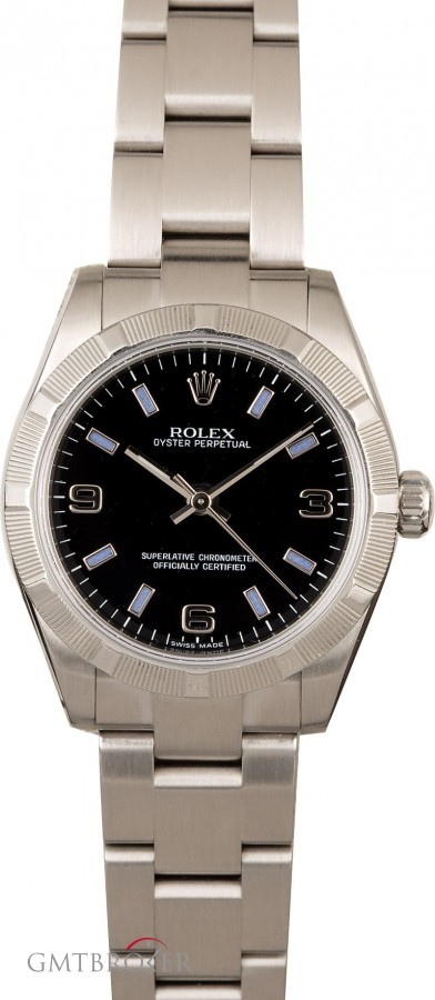 Rolex Oyster Perpetual 177200 Black Dial 177200 828767