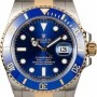 Rolex PreOwned  Submariner 116613 Sunburst Blue Dial