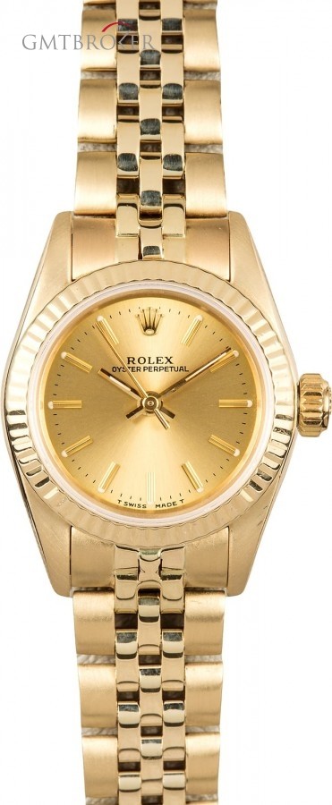 Rolex Ladies Gold  Oyster Perpetual 6719 6719 754573
