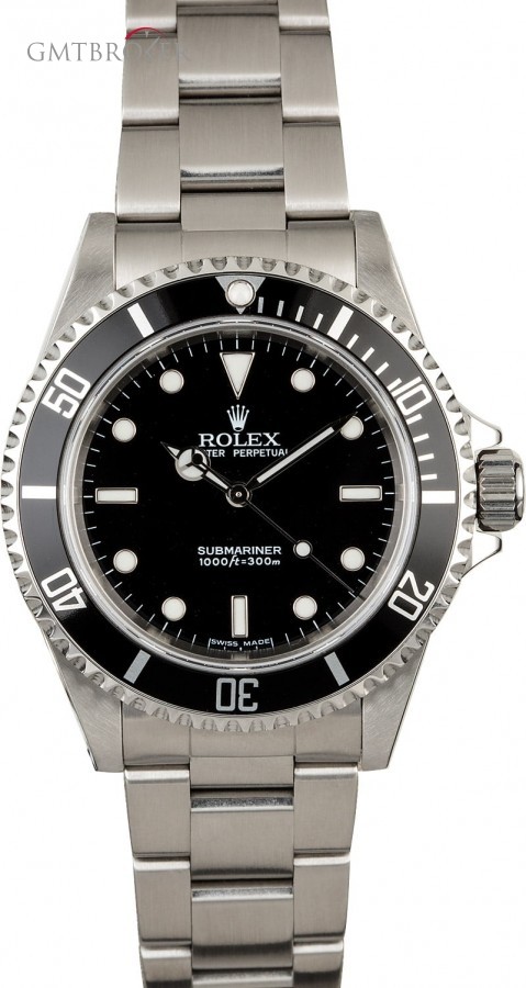 Rolex No Date Submariner Reference 14060 14060 834772