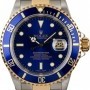 Rolex PreOwned  Submariner 16613 Blue Luminous Dial