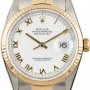 Rolex Mens  Datejust 16233 Roman Markers