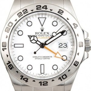 Rolex PreOwned  Explorer II Ref 216570 Polar White Dial Dial 835567