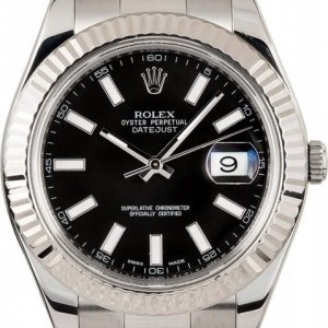 Rolex Datejust II 41 Black 116334 Oyster Oyster 745425