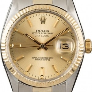 Rolex Datejust 16013 Two Tone American Oval Link 16013 839662