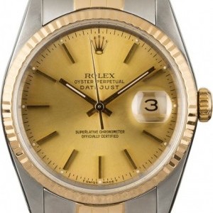 Rolex PreOwned  Datejust 16233 Two Tone Watch Watch 840154