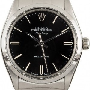 Rolex PreOwned  Air-King 5500 Black Dial Dial 854198