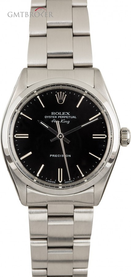 Rolex PreOwned  Air-King 5500 Black Dial Dial 854198